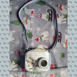 Pochacco Sky Blue Camera Crossbody Bag